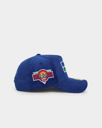 New Era Seattle Seahawks 'NFL Season' Corduroy 9FORTY A-Frame Snapback Blue/OTC