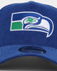 New Era Seattle Seahawks 'NFL Season' Corduroy 9FORTY A-Frame Snapback Blue/OTC