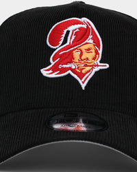 New Era Tampa Bay Buccaneers 'NFL Season' Corduroy 9FORTY A-Frame Snapback Black/OTC