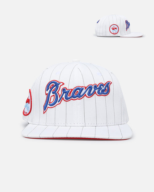 Pro Standard Atlanta Braves Wool Snapback Eggshell/Yellow