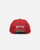 Pro Standard Chicago Bulls Chevron Pinch Front Trucker Snapback Red