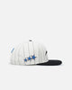 Pro Standard Orlando Magic Pinstripe Wool Snapback Eggshell/Yellow
