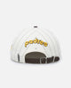 Pro Standard San Diego Padres Pinstripe Classic Logo Wool Strapback Eggshell/Yellow