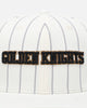 Pro Standard Vegas Golden Knights Pinstripe Snapback Eggshell/Yellow