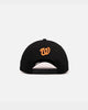 New Era Washington Nationals 'Black Flame' 9FORTY A-Frame Snapback Black/Flame