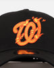 New Era Washington Nationals 'Black Flame' 9FORTY A-Frame Snapback Black/Flame
