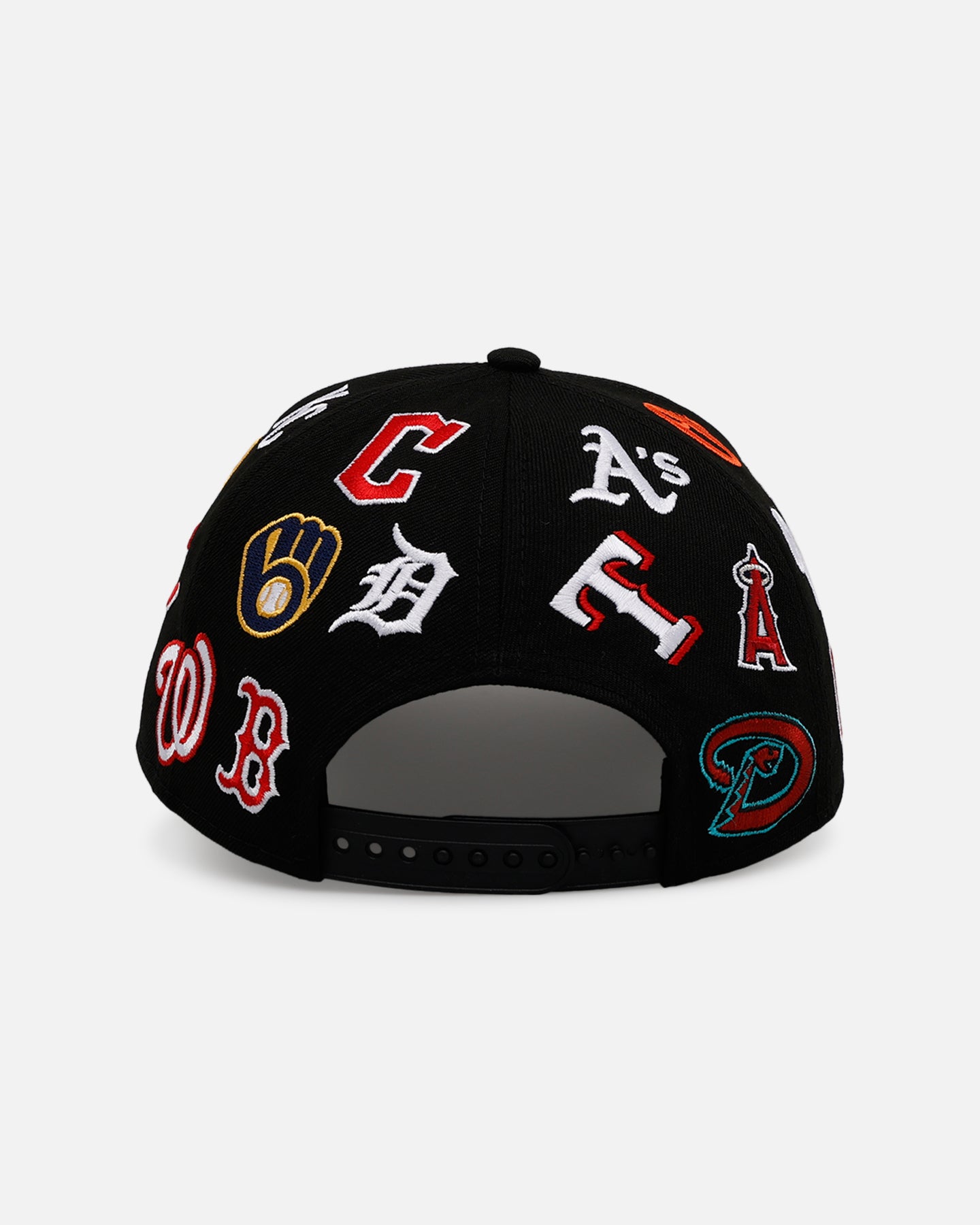 New Era MLB All Over 9FORTY A-Frame Snapback Black | Culture Kings US