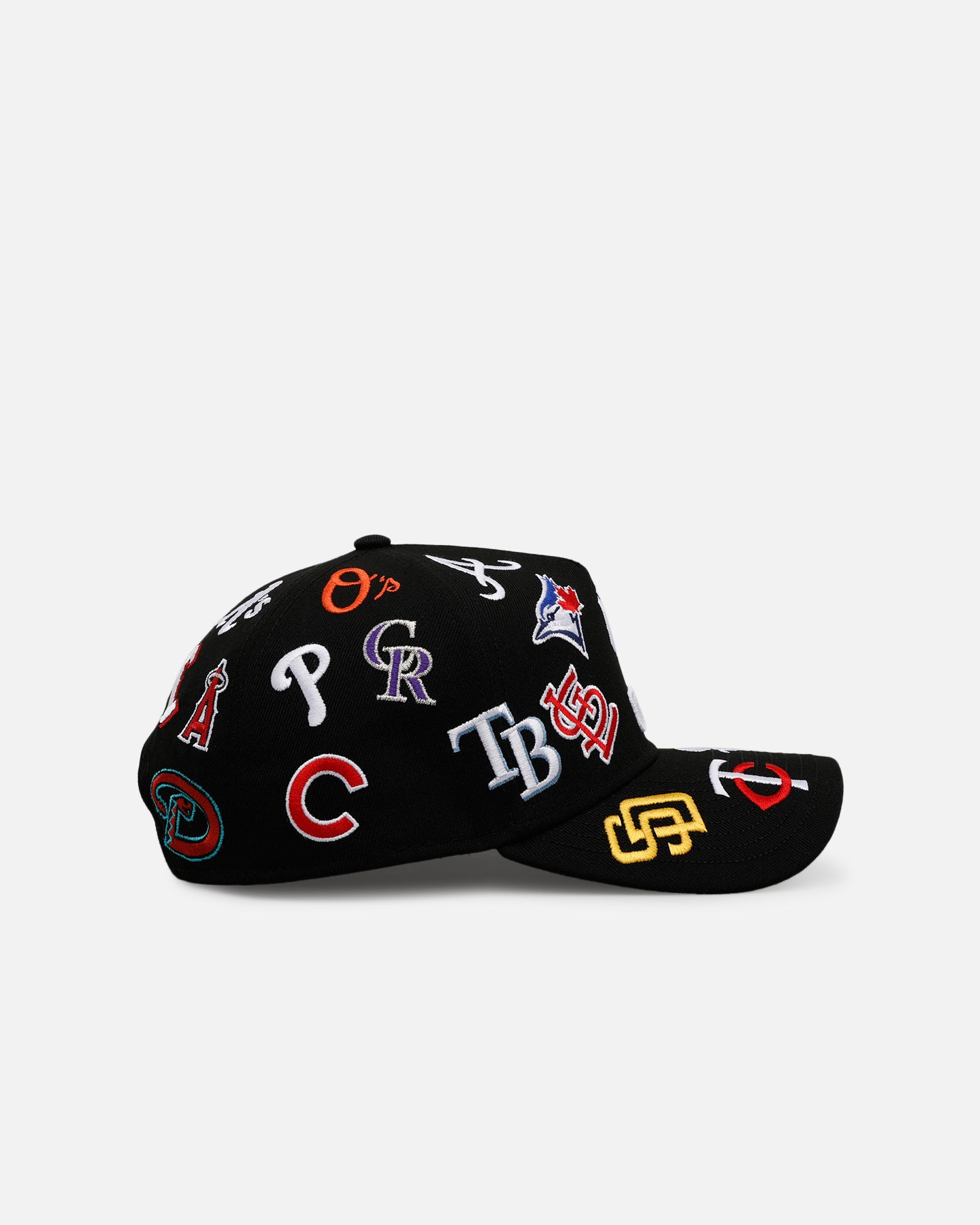 New Era MLB All Over 9FORTY A-Frame Snapback Black | Culture Kings US