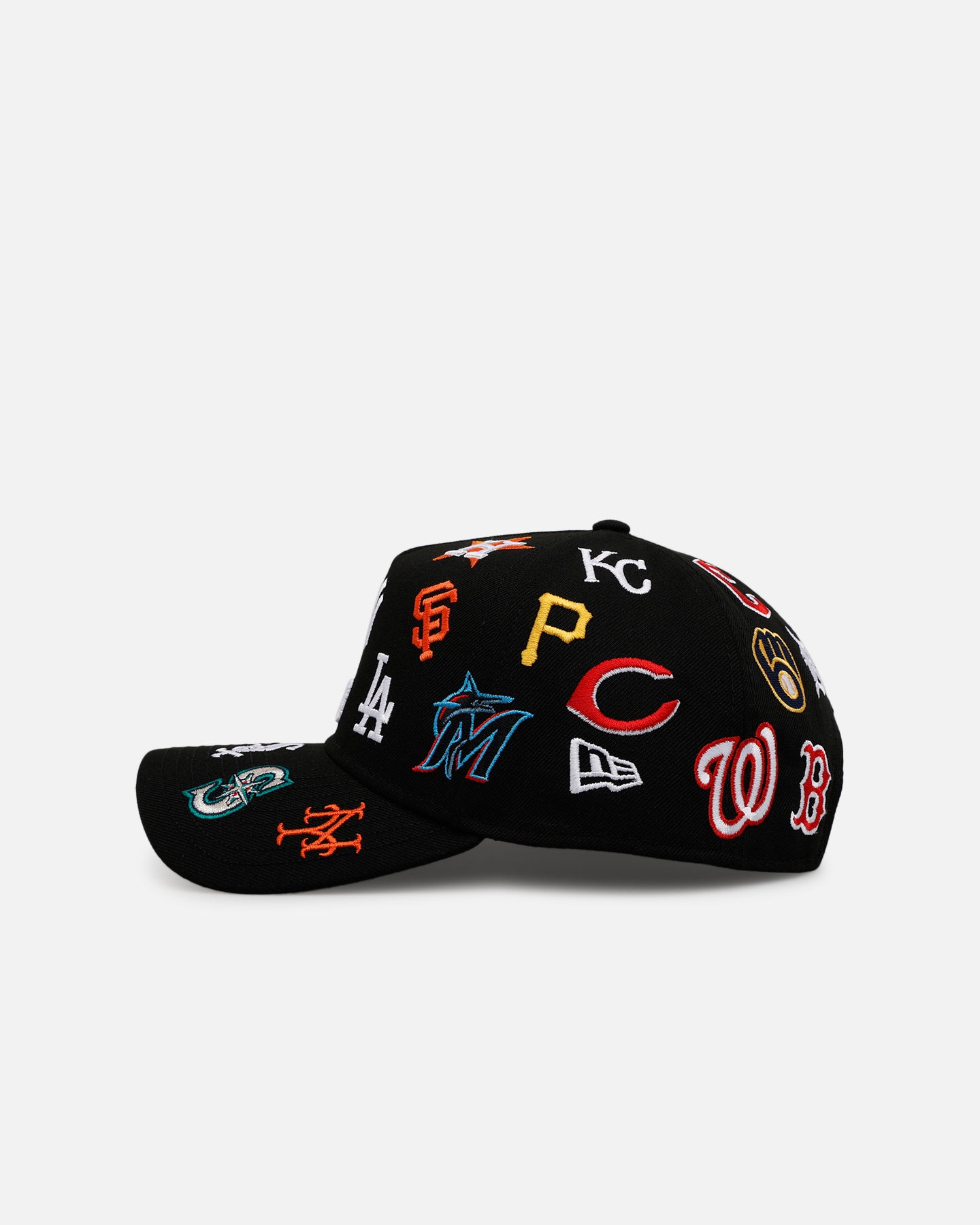 New Era MLB All Over 9FORTY A-Frame Snapback Black | Culture Kings US