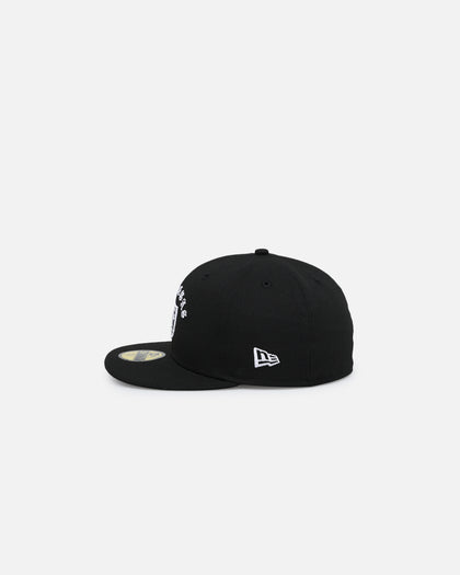 New Era Las Vegas Raiders 'Gothic Arch' 59FIFTY Fitted Black/White