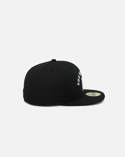 New Era Los Angeles Dodgers 'Gothic Arch' 59FIFTY Fitted Black/White