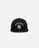 New Era New York Yankees 'Gothic Arch' 59FIFTY Fitted Black/White