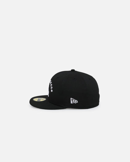 New Era New York Yankees 'Gothic Arch' 59FIFTY Fitted Black/White