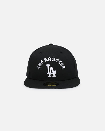 New Era New York Yankees 'Gothic Arch' 59FIFTY Fitted Black/White