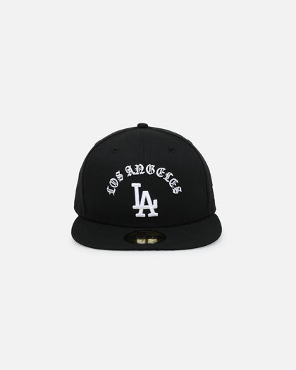 New Era New York Yankees 'Gothic Arch' 59FIFTY Fitted Black/White