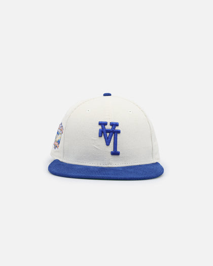 New Era Los Angeles Dodgers 'Upside Down LA Logo' 9FIFTY Fitted Chrome/Dark Royal