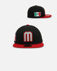 New Era Mexico National Baseball Team 'World Baseball Classic Mexico' 59FIFTY Fitted Black/Scarlet
