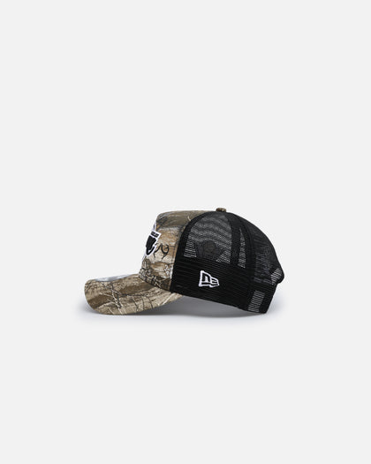 New Era Los Angeles Lakers 'Real Tree' 9FORTY A-Frame Trucker Snapback Realtree Edge