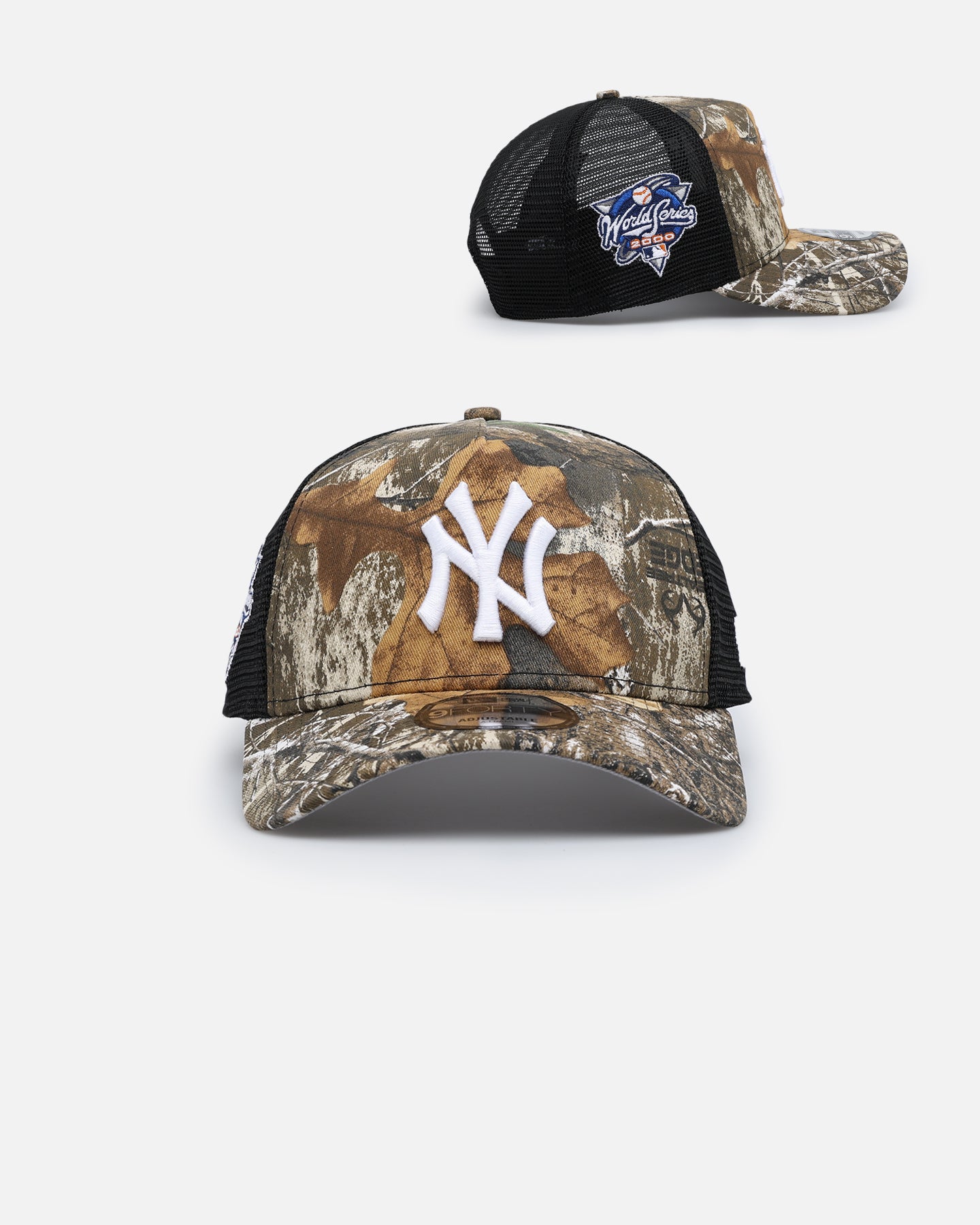 New Era New York Yankees 'Real Tree' 9FORTY A-Frame Trucker