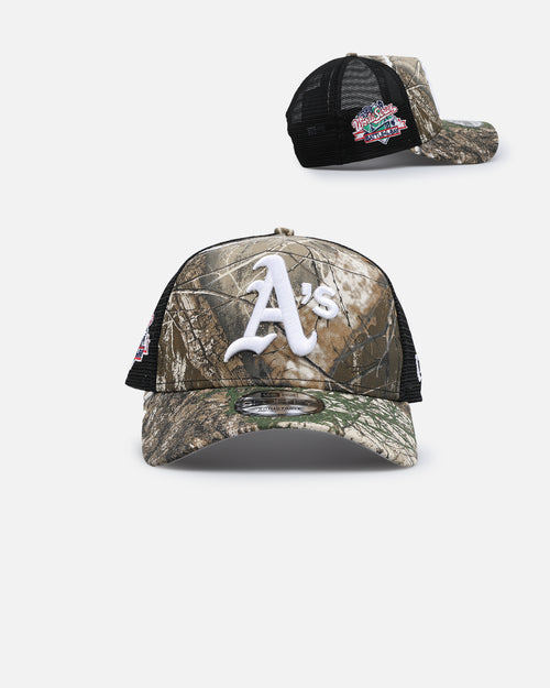 New Era Oakland Athletics 'Real Tree' 9FORTY A-Frame Trucker Snapback Realtree Edge