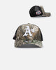 New Era Oakland Athletics 'Real Tree' 9FORTY A-Frame Trucker Snapback Realtree Edge
