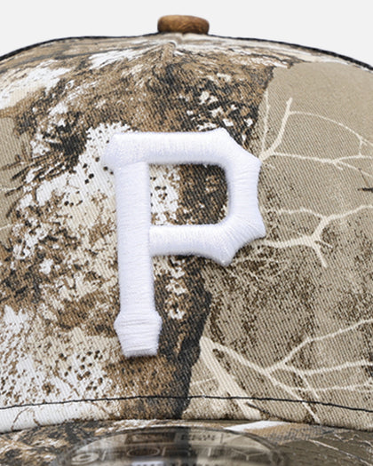 New Era Pittsburgh Pirates 'Real Tree' 9FORTY A-Frame Trucker Snapback Realtree Edge