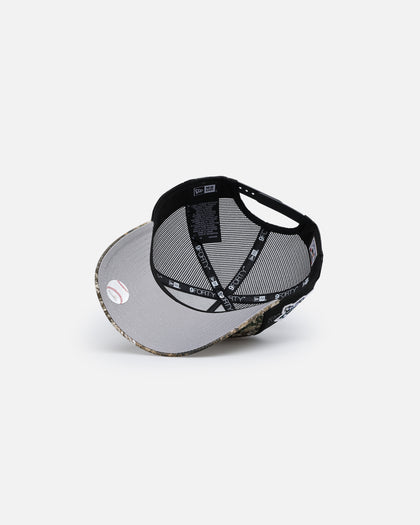 New Era Tampa Bay Rays 'Real Tree' 9FORTY A-Frame Trucker Snapback Realtree Edge