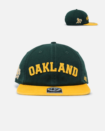 47 Brand Oakland Athletics 'Legacy 47 Captain RL' Club Legacy '47 Captain Snapback Dark Green