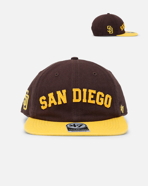 47 Brand San Diego Padres 'Legacy 47 Captain RL' Club Legacy '47 Captain Snapback Brown