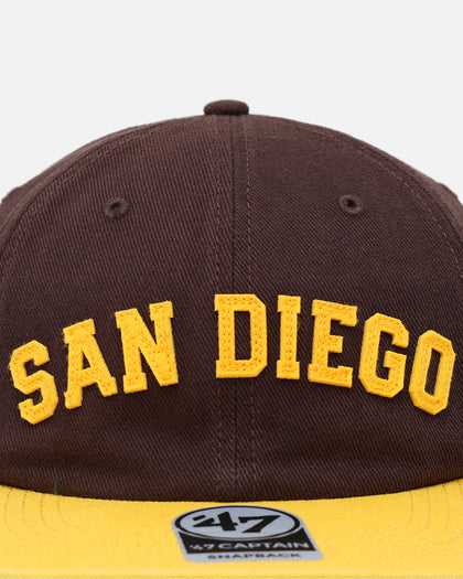 47 Brand San Diego Padres 'Legacy 47 Captain RL' Club Legacy '47 Captain Snapback Brown