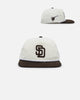 New Era San Diego Padres Golfer Snapback Chrome/Walnut