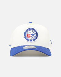 New Era Philadelphia 76ers 'NBA X Hyperfly' 9FORTY A-Frame Snapback Chrome White