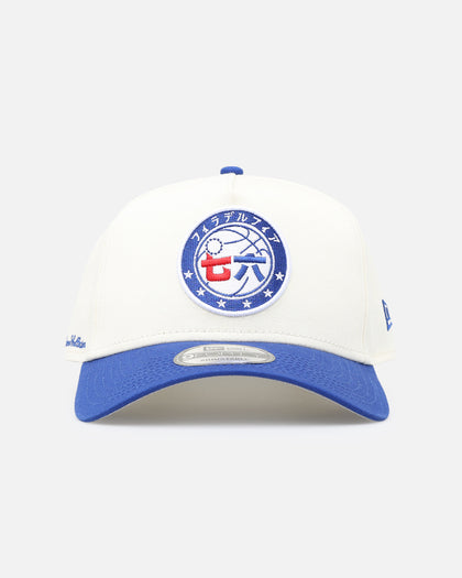 New Era Philadelphia 76ers 'NBA X Hyperfly' 9FORTY A-Frame Snapback Chrome White