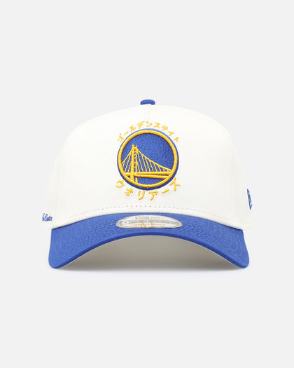 New Era Golden State Warriors 'NBA X Hyperfly' 9FORTY A-Frame Snapback Chrome White