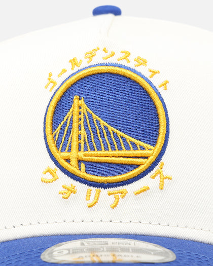 New Era Golden State Warriors 'NBA X Hyperfly' 9FORTY A-Frame Snapback Chrome White