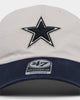 47 Brand Dallas Cowboys Sidestep Clean Up Strapback Bone/Navy