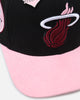 Mitchell & Ness Miami Heat 'Love & Devotion' Snapback Black/Pink