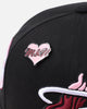 Mitchell & Ness Miami Heat 'Love & Devotion' Snapback Black/Pink