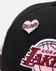 Mitchell & Ness Los Angeles Lakers 'Love & Devotion' Snapback Black/Pink