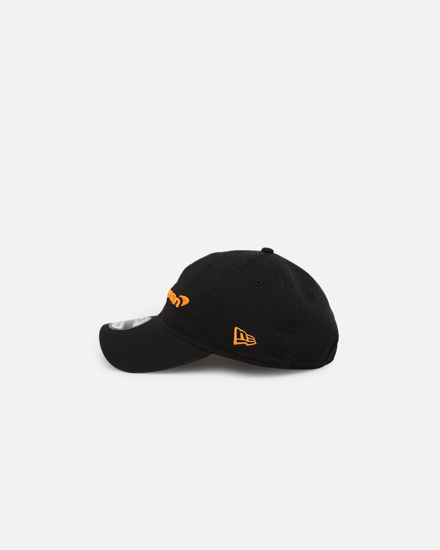 New Era McLaren Word 9TWENTY Strapback Black | Culture Kings US