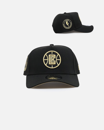 New Era Los Angeles Clippers 'NBA Gold Links' 9FORTY A-Frame Snapback Black/Gold