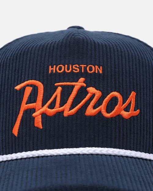 47 Brand Houston Astros 'MLB Opening Day' Corduroy Crossrope Hitch Snapback Navy
