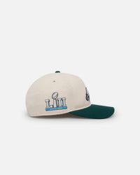 47 Brand Philadelphia Eagles Superbowl Gridiron Legacy Wooly Sure Shot Snapback Natural/Pacific