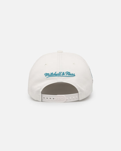 Mitchell & Ness Charlotte Hornets Bug Backer Deadstock Snapback White