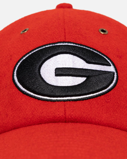 47 Brand Georgia Bulldogs Wooly Clean Up Strapback Red