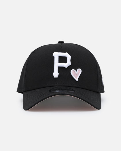 New Era Pittsburgh Pirates 'Pink Satin Hearts' 9FORTY A-Frame Snapback Black/White
