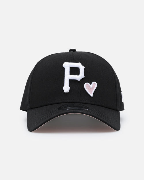 New Era Pittsburgh Pirates 'Pink Satin Hearts' 9FORTY A-Frame Snapback Black/White