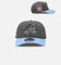 New Era Atlanta Braves 'Contrast Visor' Pre-Curved Golfer Snapback Moss/Sky