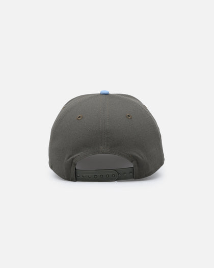 New Era Atlanta Braves 'Contrast Visor' Pre-Curved Golfer Snapback Moss/Sky