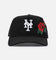 New Era New York Mets 'Corduroy Rose' Pre-Curved Golfer Snapback Black Corduroy/White